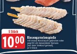 EDEKA - Riesengarnelenspieße Angebot im Prospekt Riesengarnelenspieße bei EDEKA im Prospekt "" für 10,00 €