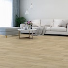 Sol PVC en rouleau 1er prix chêne blanchi largeur 4m épaisseur 1 mm en promo chez Décor Discount Béziers à 5,15 €