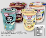 High Protein Pudding Grieß im Angebot bei Marktkauf in Reutlingen High Protein Pudding Grieß Angebote von Dr. Oetker bei Marktkauf Reutlingen für 1,99 €