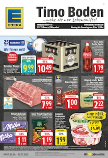 EDEKA Prospekt der Woche "Aktuelle Angebote" Seite 1, 30.06.2025 bis 05.07.2025 für Königswinter Aktueller EDEKA Prospekt "Aktuelle Angebote" Seite 1 von 24 Seiten für Königswinter