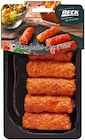 Spanferkel-Cevapcici im Angebot bei REWE in Brandenburg Spanferkel-Cevapcici Angebote bei REWE Brandenburg für 2,99 €