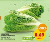 Romana Salatherzen Angebot im aktuellen Penny-Markt Prospekt Romana Salatherzen Angebot im Penny-Markt Prospekt für 0,69 €