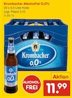 Alkoholfrei 0,0% im Netto Marken-Discount Prospekt Alkoholfrei 0,0% von Krombacher im aktuellen Netto Marken-Discount Prospekt für 11,99 €