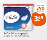 Toilettenpapier von Softis im aktuellen tegut Prospekt für 3,49 €