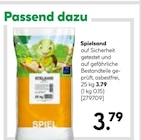 Aktuelle Spielsand Angebote bei BayWa Bau- und Gartenmärkte in Nürnberg Aktuelles Spielsand Angebot bei BayWa Bau- und Gartenmärkte in Nürnberg ab 3,79 €
