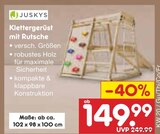 Klettergerüst mit Rutsche im Angebot bei Netto Marken-Discount in Delmenhorst Klettergerüst mit Rutsche Angebote von Juskys bei Netto Marken-Discount Delmenhorst für 149,99 €