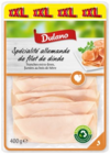 Chiffonnade de jambon cuit standard ou chiffonnade de filet de dinde - Dulano - Lidl à Montrouge Chiffonnade de jambon cuit standard ou chiffonnade de filet de dinde - Dulano en promo chez Lidl Montrouge à 4,39 €