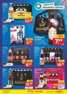 Energydrink im Netto Marken-Discount Prospekt "Aktuelle Angebote" mit 62 Seiten (Jena)