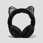 Cache-oreilles sequins fausse fourrure noir fille à 10,99 € dans le catalogue La Halle