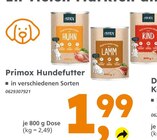 Hundefutter im Angebot bei Globus-Baumarkt in Mönchengladbach Hundefutter Angebote von Primox bei Globus-Baumarkt Mönchengladbach für 1,99 €