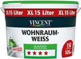 Wohnraumweiß von Vincent im aktuellen Hellweg Prospekt