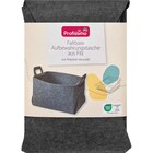 Faltbare Aufbewahrungstasche aus Filz im dm-drogerie markt Prospekt Faltbare Aufbewahrungstasche aus Filz von Profissimo im aktuellen dm-drogerie markt Prospekt für 4,95 €