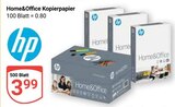 Home&Office Kopierpapier Angebote von HP bei GLOBUS Hof für 3,99 €