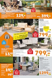 Terrassenmöbel im Globus-Baumarkt Prospekt in Gladbeck Aktueller Globus-Baumarkt Prospekt mit Terrassenmöbel, "Immer eine Idee besser", Seite 6