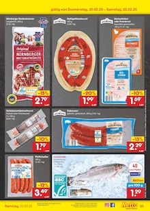 Fisch im Netto Marken-Discount Prospekt "Aktuelle Angebote" mit 65 Seiten (Augsburg)