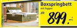 Boxspringbett im aktuellen Polstermöbel Fischer Prospekt für 899,00 €