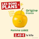 So.bio Pithiviers - Promo Pomme jaune Lubee Promo Pomme jaune Lubee à 2,49 € dans le catalogue So.bio à Pithiviers