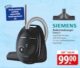 SIEMENS Bodenstaubsauger VS06V212 bei famila Nordost im Heiligenhafen Prospekt für 99,00 €