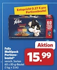 Multipack Portionsbeutel Angebote von Felix bei combi Löhne für 15,99 €