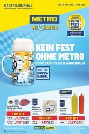 Aktueller Metro Supermarkt Prospekt in Hamburg und Umgebung, "Gastro-Journal" mit 38 Seiten, 14.09.2023 - 27.09.2023