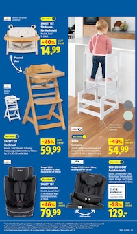 Kindersitz im Lidl Prospekt "LIDL LOHNT SICH" mit 70 Seiten (Freiburg (Breisgau))