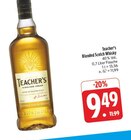 Blended Scotch Whisky im Angebot bei EDEKA in Altenburg Blended Scotch Whisky Angebote von Teacher's bei EDEKA Altenburg für 9,49 €
