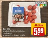 Aktuelle Rindfleisch Angebote bei REWE in Fürth Aktuelles Beef Balls Angebot bei REWE in Fürth ab 5,99 €