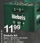 Alt im Angebot bei TOP Getränke in Rheda-Wiedenbrück Alt Angebote von Diebels bei TOP Getränke Rheda-Wiedenbrück für 11,99 €