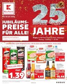 Kaufland Prospekt der Woche "Aktuelle Angebote" Seite 1, 08.05.2025 bis 14.05.2025 für Torgau Aktueller Kaufland Prospekt "Aktuelle Angebote" Seite 1 von 66 Seiten für Torgau