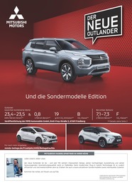 Mitsubishi Prospekt für Lübeck: "Mitsubishi Angebote", 8 Seiten, 22.03.2025 - 19.04.2025