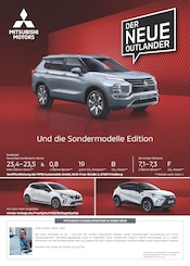 Aktueller Mitsubishi Werkstatt & Auto Prospekt in Lübeck und Umgebung, "Mitsubishi Angebote" mit 8 Seiten, 22.03.2025 - 19.04.2025