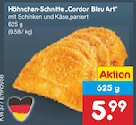 Netto Marken-Discount Langerringen - Hähnchen-Schnitte 'Cordon Bleu Art' Angebot im Prospekt Hähnchen-Schnitte 'Cordon Bleu Art' bei Netto Marken-Discount im Langerringen Prospekt für 5,99 €
