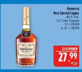 Very Special Cognac im Angebot bei Marktkauf in Plauen Very Special Cognac Angebote von Hennessy bei Marktkauf Plauen für 27,99 €