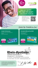 mea - meine apotheke Prospekt für Rheinfelden: "Unsere Juni-Angebote", 4 Seiten, 01.06.2025 - 30.06.2025