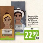 Bio Heldenkaffee Caffè Crema im Angebot bei E center in Offenburg Bio Heldenkaffee Caffè Crema Angebote von Rapunzel bei E center Offenburg für 22,99 €