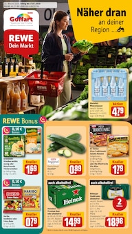 Aktueller REWE Prospekt "Dein Markt" für Stolberg (Rheinland, Kupferstadt) Aktueller REWE Prospekt für Stolberg (Rheinland, Kupferstadt) mit Seiten