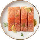 4 pavés de saumon ggn - Lidl à Dieppe 4 pavés de saumon ggn en promo chez Lidl Dieppe à 7,65 €