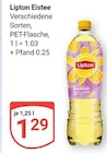 Eistee Mango im Angebot bei GLOBUS in Gotha Eistee Mango Angebote von Lipton bei GLOBUS Gotha für 1,29 €
