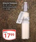 Obstbrand Angebote von Birkenhof bei GLOBUS Trier für 17,99 €