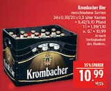 Aktuelle Krombacher Angebote bei Marktkauf in Schweinfurt Aktuelles Bier Angebot bei Marktkauf in Schweinfurt ab 10,99 €