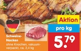Netto Marken-Discount Fretzdorf - Schweine-Nacken Angebot im Prospekt Schweine-Nacken bei Netto Marken-Discount im Fretzdorf Prospekt für 5,79 €