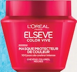 Masque capillaire color vive protect - ELSEVE dans le catalogue Intermarché Hyper