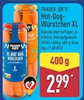 Hot-Dog-Würstchen XL Klassik von Trader Joe's für 2,99 € bei ALDI Nord im Angebot Hot-Dog-Würstchen XL Klassik von Trader Joe's im aktuellen ALDI Nord Prospekt