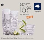 Becher-Set Wave im Angebot bei Zurbrüggen in Wuppertal Becher-Set Wave Angebote von Leonardo bei Zurbrüggen Wuppertal für 15,99 €