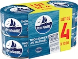 Thon entier au naturel - PETIT NAVIRE - Intermarché Super Thon entier au naturel - PETIT NAVIRE à 2,46 € dans le catalogue Intermarché Super