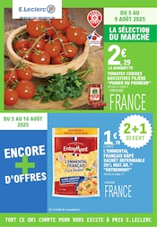 Catalogue Supermarchés E.Leclerc en cours à Saint-Nicolas-de-Redon et alentours, "TOUT CE QUI COMPTE POUR VOUS EXISTE À PRIX E.LECLERC", 20 pages, 05/08/2025 - 16/08/2025