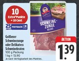 Schweinezunge oder Delikatess Schweinebraten von Golßener im aktuellen EDEKA Prospekt