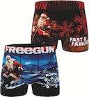Boxer Homme Noel - Freegun en promo chez Intermarché Hyper Boulogne-Billancourt à 6,90 €