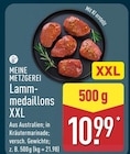 Lammmedaillons XXL Angebote von Meine Metzgerei bei ALDI Nord Remscheid für 10,99 €