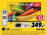 43NU900B6LA im Angebot bei MEDIMAX in Kiel 43NU900B6LA Angebote von LG bei MEDIMAX Kiel für 349,00 €